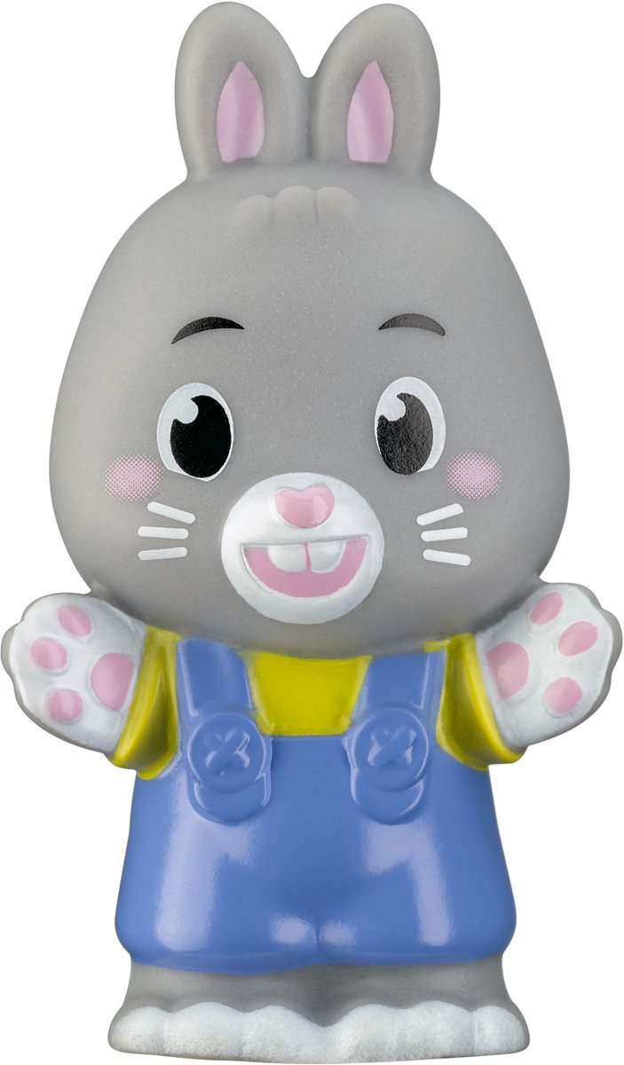 Klorofil speelset familie "Konijn" | Speelfiguren set - Poppetjes familie - Kinder Speelgoed - Flora, Warren, Abby en Roger - Vanaf 18 maanden - 4-Delig — afbeelding 3
