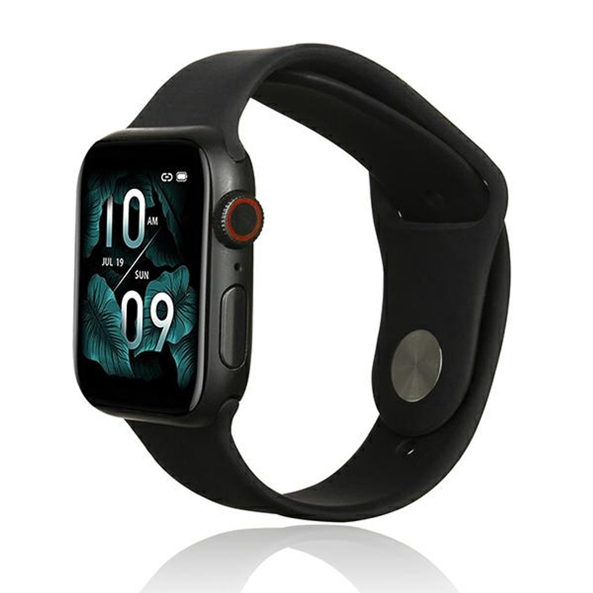 Beline Serie - Apple Watch Bandje - Siliconen - Zwart - 38mm