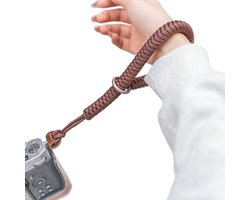 Camera riem-Camerariem -Camera Polsband - Versterkte Camera Wrist Strap geschikt voor Fujifilm XM5/XT50 en Canon R50 - Universele Polsriem voor Sony ZV-E10 II en Nikon Z30/Zf - 28cm