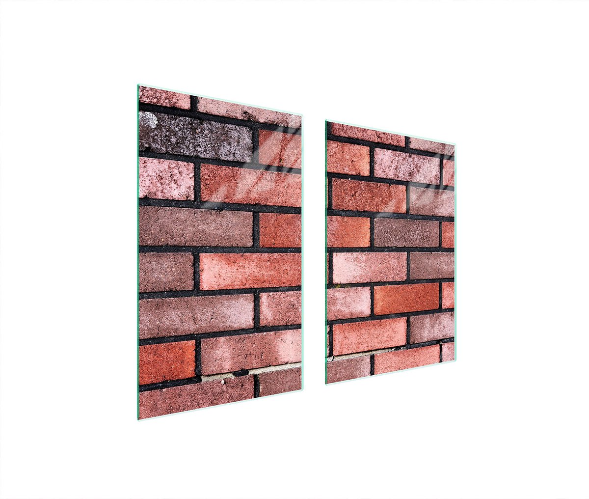 TMK ArtDeko - Snijplank - Ceglast - 65x52 cm - Glas