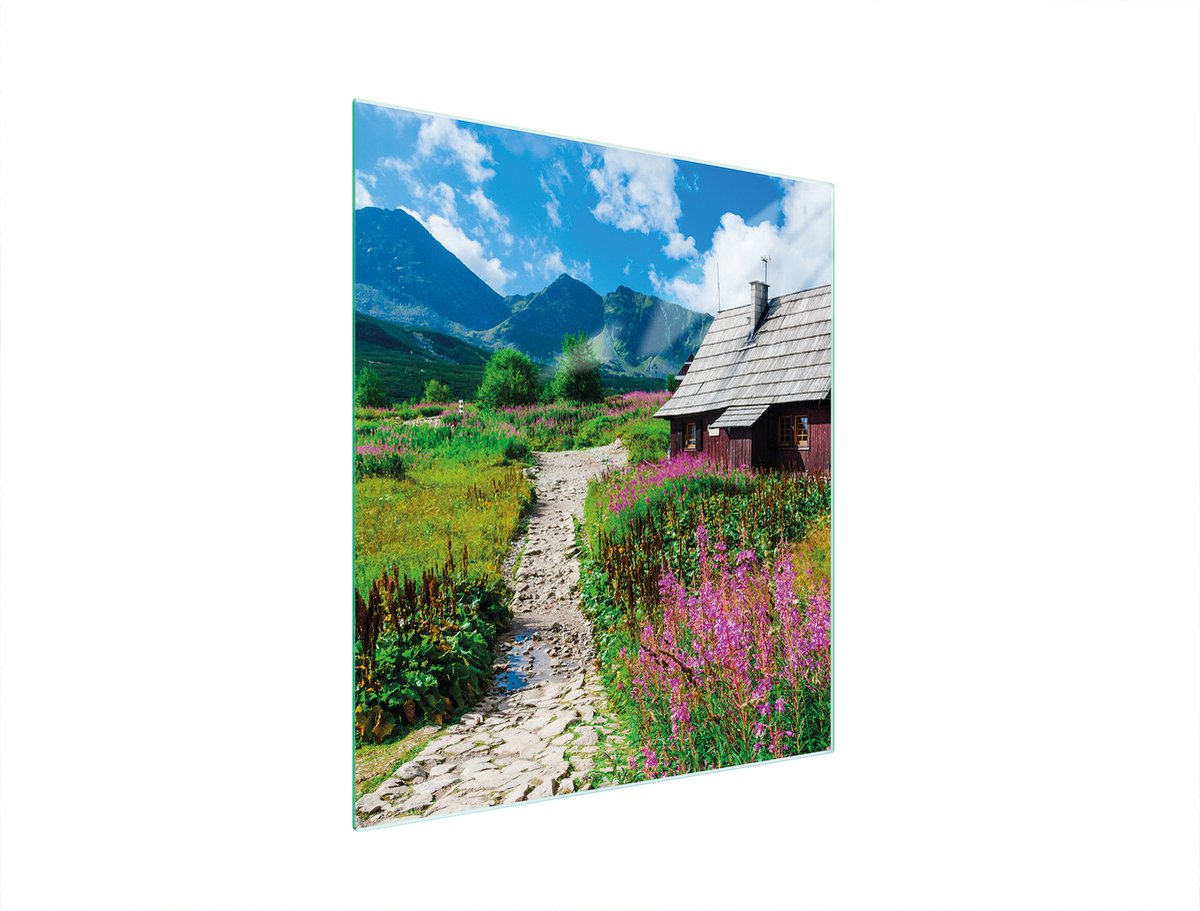 TMK ArtDeko - Snijplank van Glas - 45x52 cm - Geschikt voor alle Kookplaten