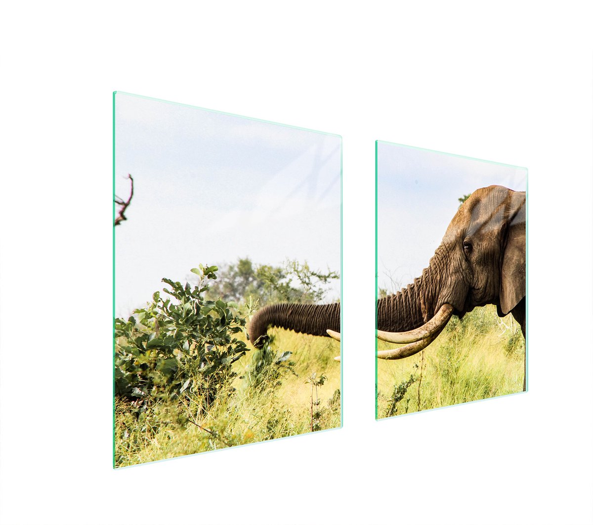 TMK ArtDeko - Snijplank - 85x52 cm - Sloep - Glas