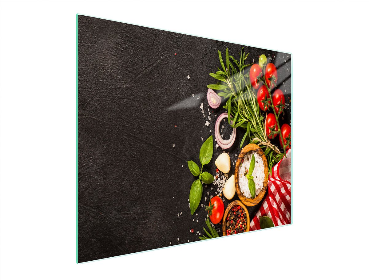 TMK ArtDeko - Snijplank - 52x30 cm - Gehard Glas - Anti-slip