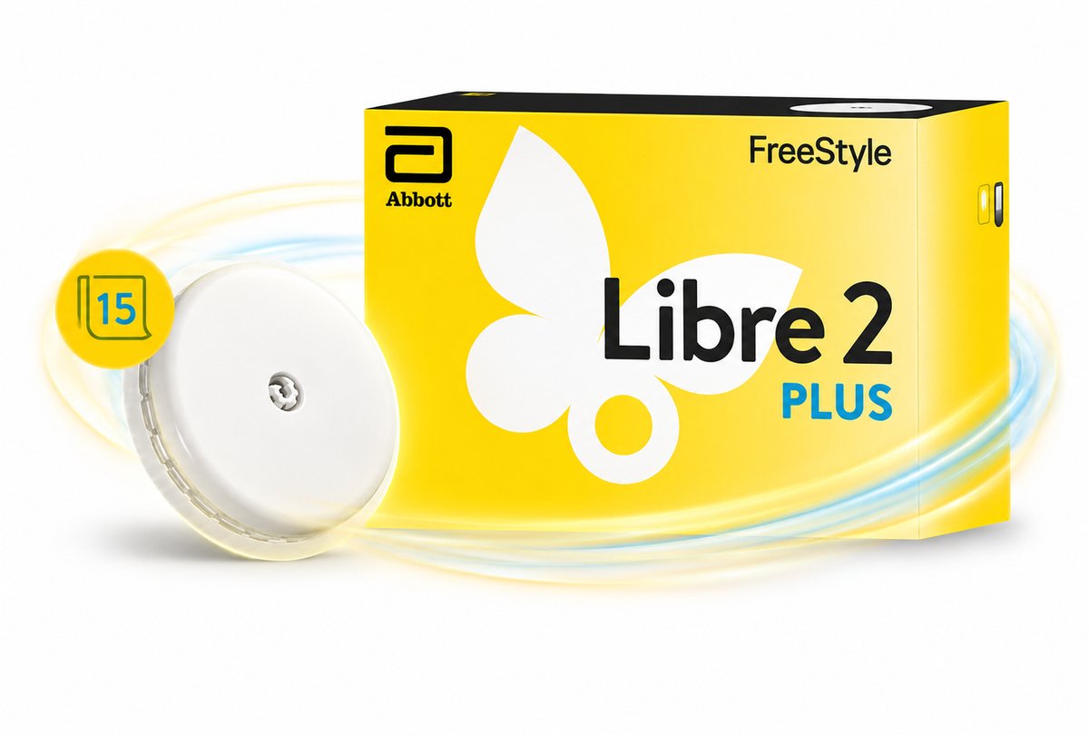 Freestyle Libre 2 PLUS Sensor bloedglucosemeter zonder prikken