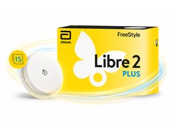 Freestyle Libre 2 PLUS Sensor - Bloedglucosemeter Startpakket - Bloedsuikermeter zonder Prikken - 15 Dagen