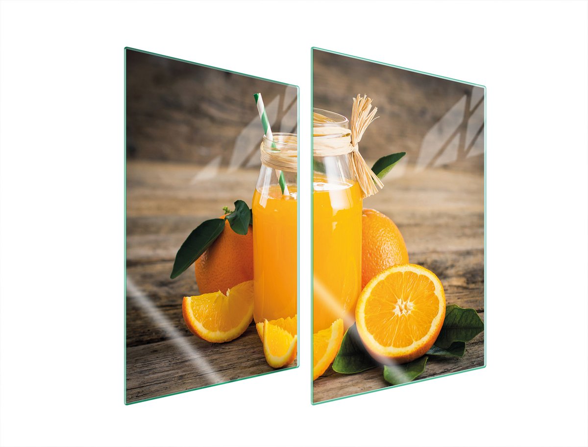 TMK ArtDeko - Snijplank - Glas - 2x35x52cm - Hartvormig