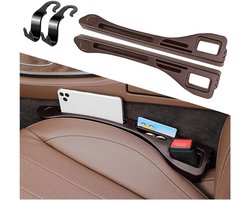 Zitkussen Vullers - Autostoel Opvulling - Auto Organiseren - Lekvrije Vulstrip - 2 stuks - Bruin