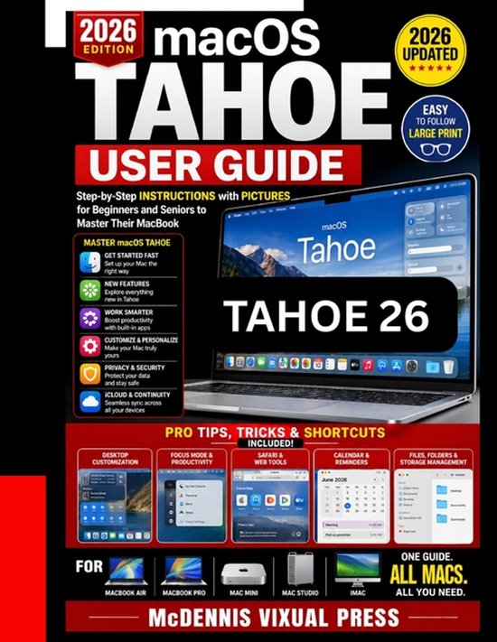 macOS Tahoe 26 User Guide - cover