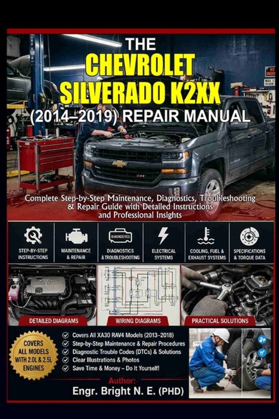 The Chevrolet Silverado K2xx (2014-2019) Repair Manual - cover