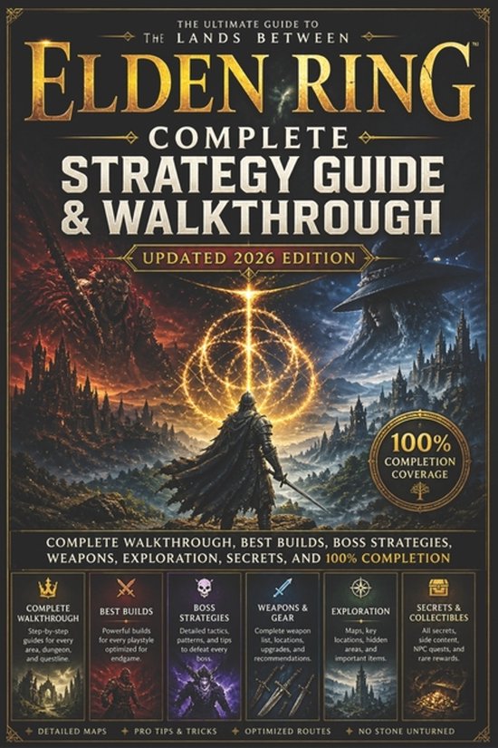 Elden Ring Complete Strategy Guide & Walkthrough (Updated 20 ... - cover