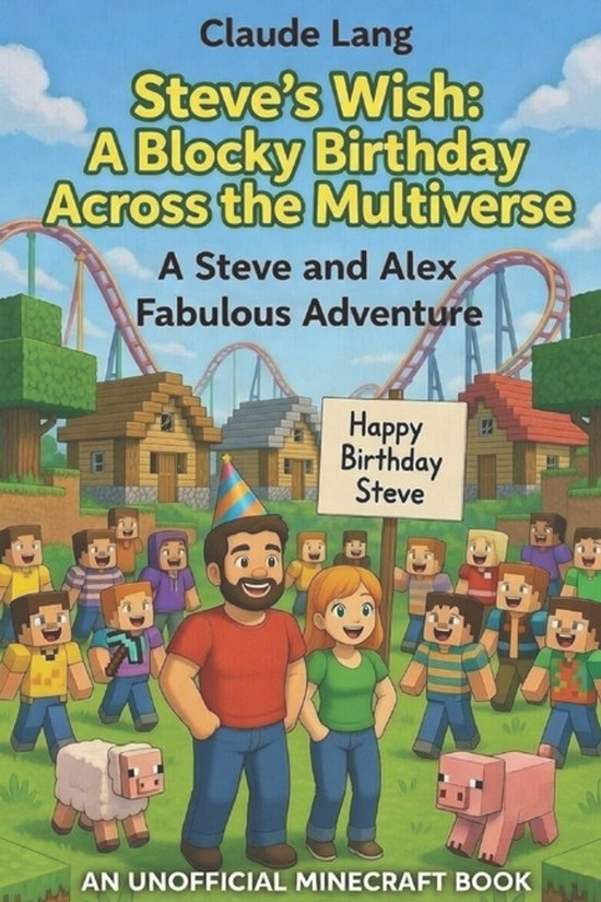 Mine, Craft, Survive- Steve's Wish - cover