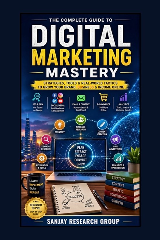 Online Earning Books by Sanjay Mandavi- Digital Marketing - cover