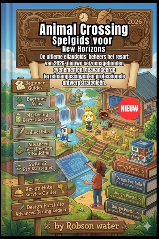 Animal Crossing Spelgids voor New Horizons 2026 - cover