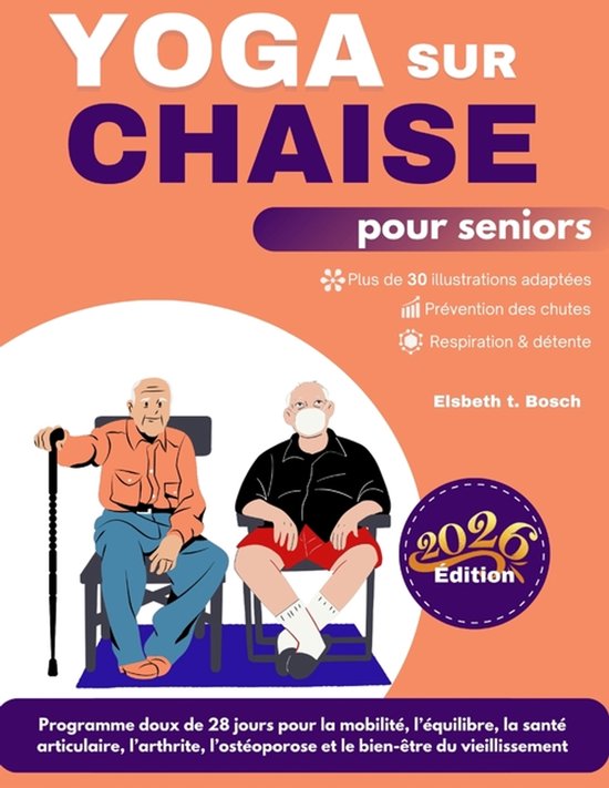 Yoga sur chaise pour seniors - cover