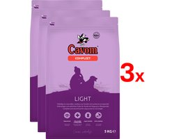 Cavom compleet Light - geperste brokken - 3x 5 kg