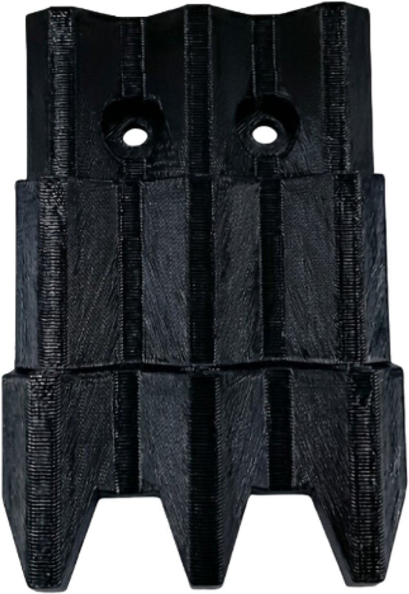 Zwart dart wandhouder voor 9 darts - dartpijl displayrek voor wandmontage - dart organizer van polypropyleen voor opslag van dartpijlen - zwevend dart rek voor darts en accessoires - dartpijlhouder