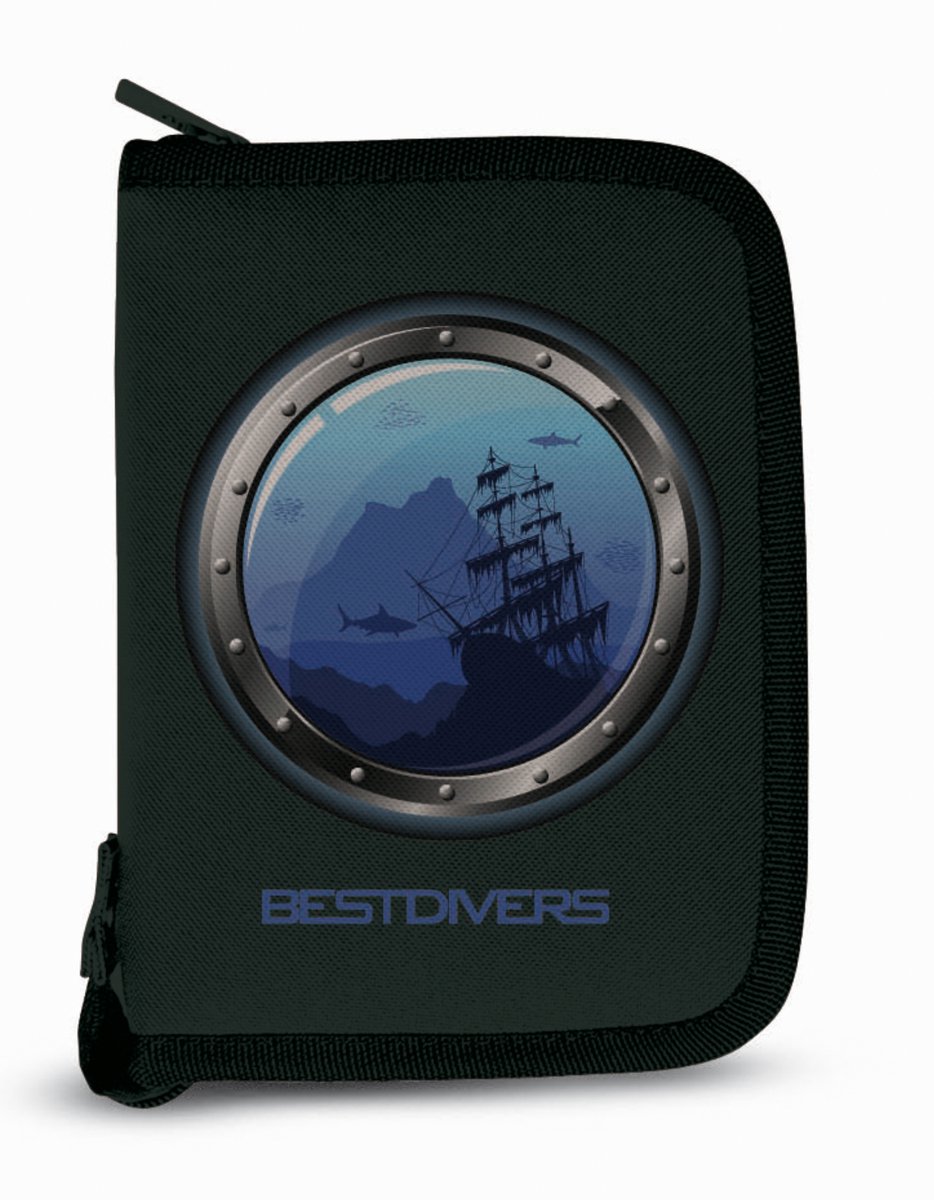 Best Divers Duiklogboek Set – Compleet Logboek + Navulpagina’s (24 Dives) – 6 Rings – Duikregistratie - port
