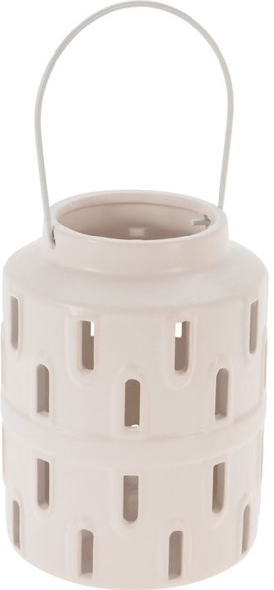 Theelichthouder dolomite Ø10xH13cm