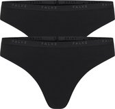 FALKE Daily Comfort Multipack ademend katoen broek van onderlaag dames zwart - maat L