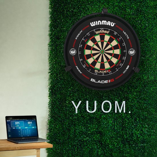 YUOM. Automatisch Dart Scoring Systeem - Compatibel met Autodarts - Geschikt voor Winmau Plasma Dartbord Verlichting - incl. installatie-hulp - Zwart van YUOM. — afbeelding 5