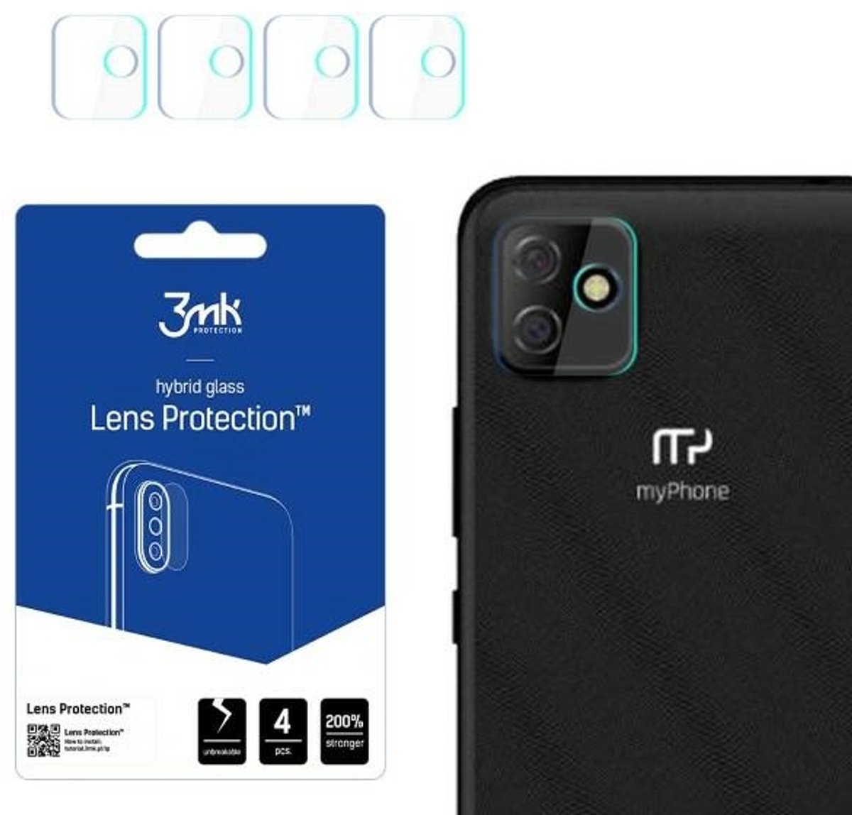 MyPhone Fun 9 - 3mk Lens Protection