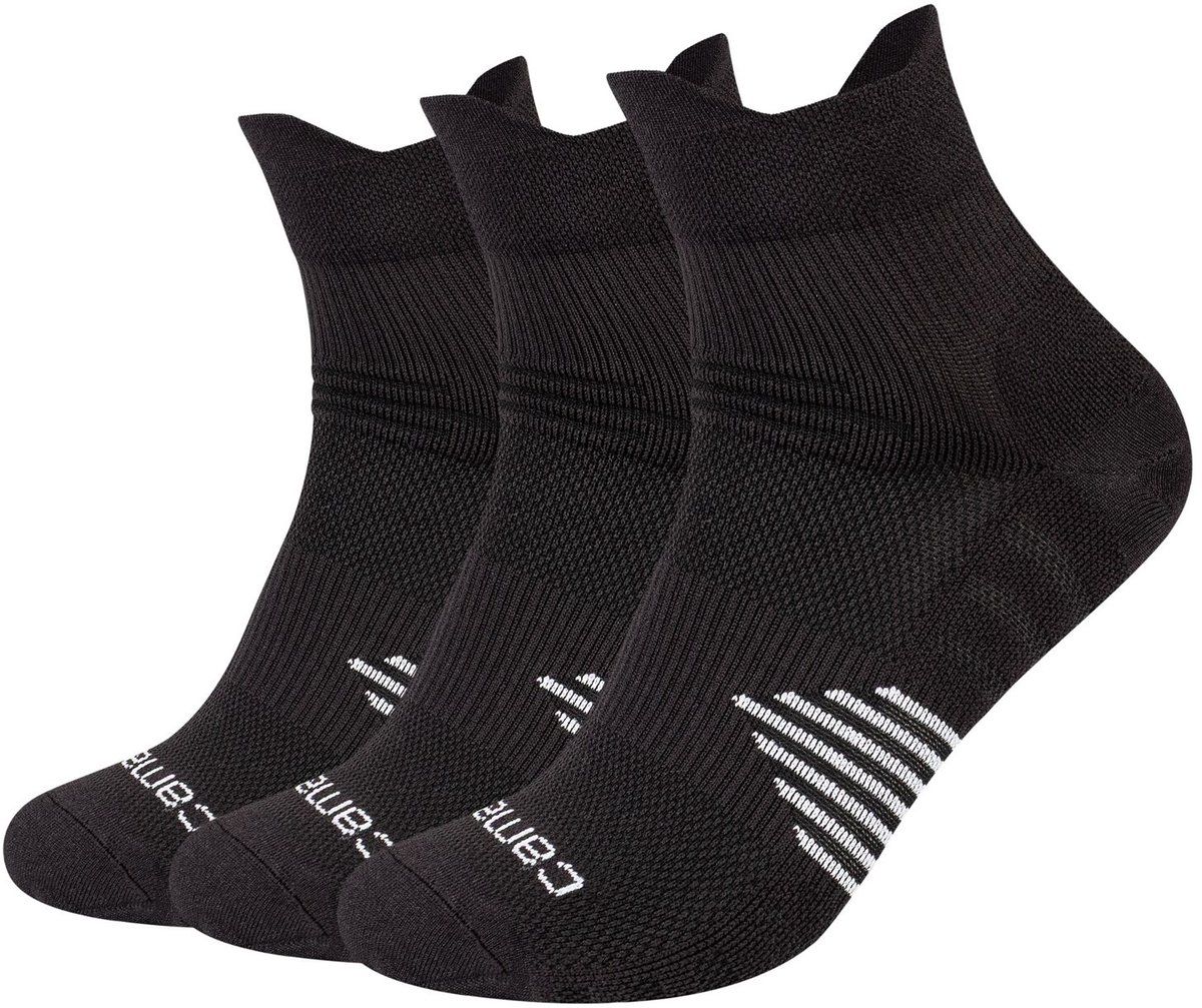 camano, Sportsokken, functionele sokken, multipack, 3-pack, 3 paar sokken, anatomische pasvorm, hardlopen, wandelen, sportief actief, aangenaam voetklimaat, functioneel garen.