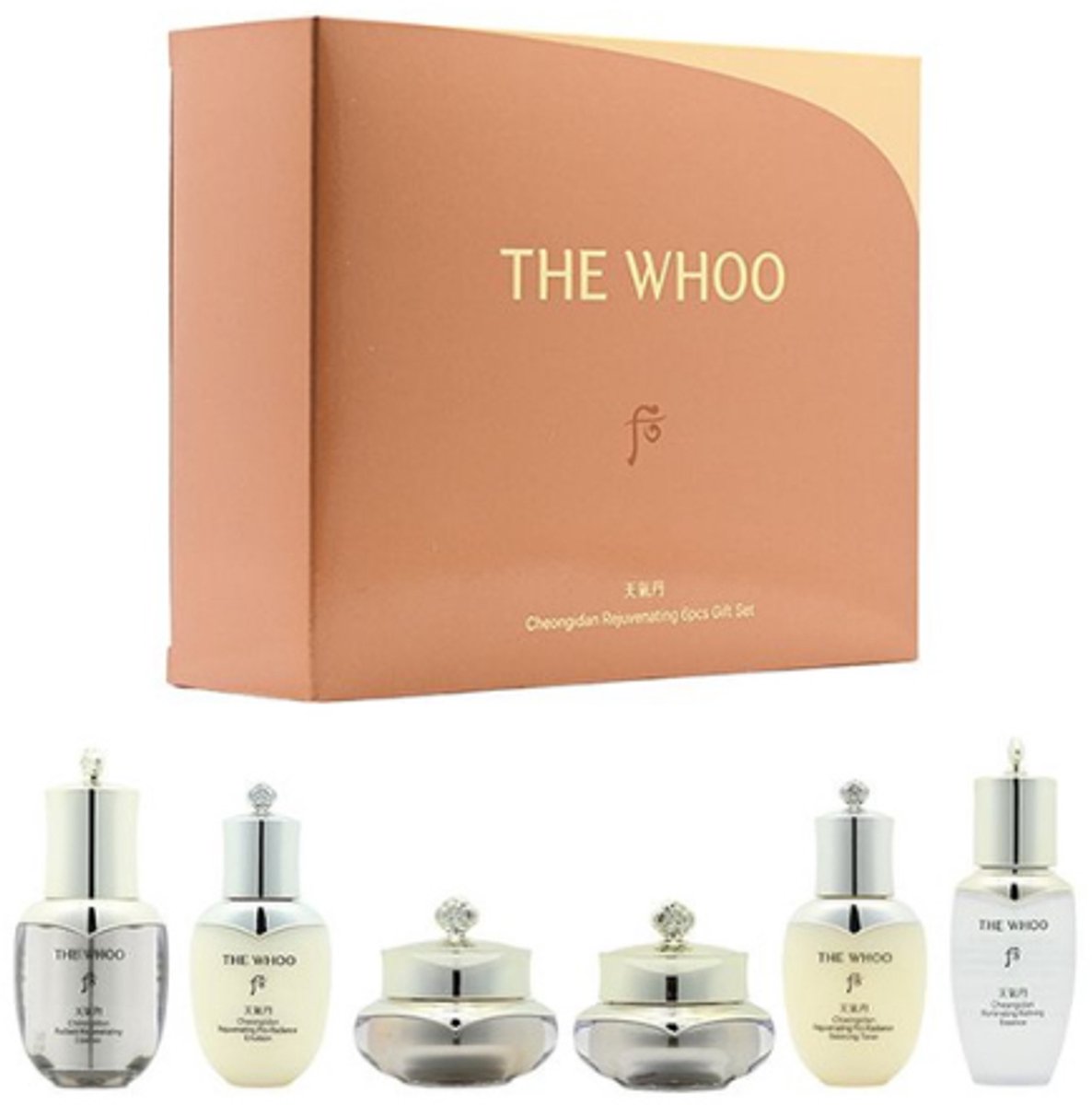 The History of Whoo Cheongiden Rejuvenating 6pcs Gift Set