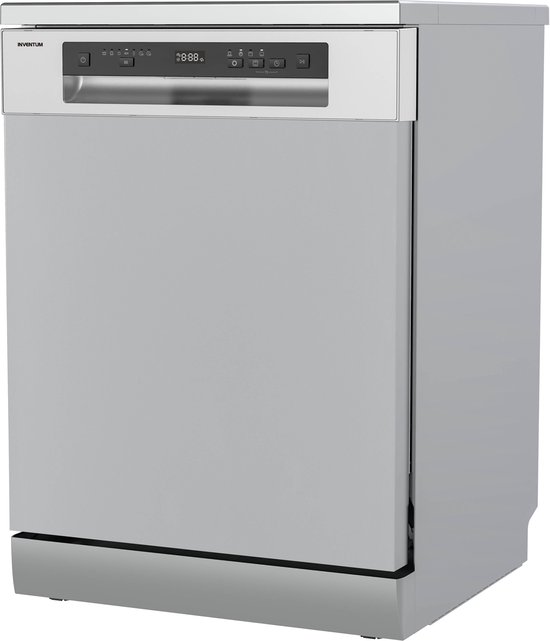Inventum VVW6036AS Vaatwasser - 14 couverts - Bestekmand - 44 dB - 7 programma's - Deur opent automatisch - Startuitstel - Energielabel C - Vrijstaand - RVS