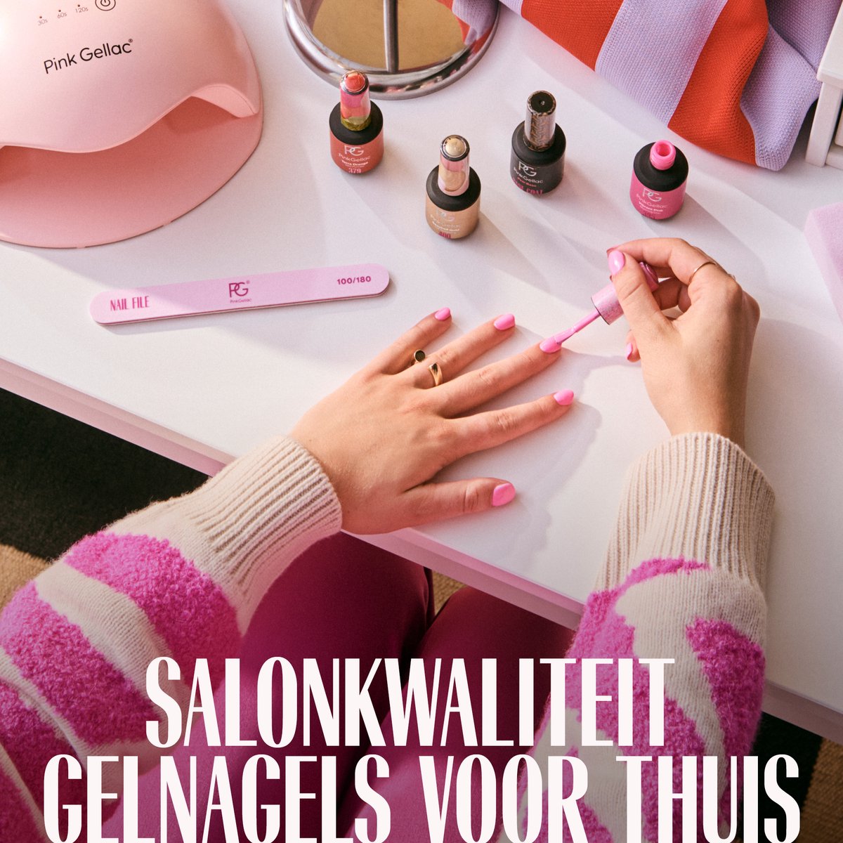 Pink Gellac Gellak - 170 Powerful Plum 15ml - Paarse Gel Nagellak - Gellac - Gel Nagels Producten — cadeau in Verzorging - foto 4