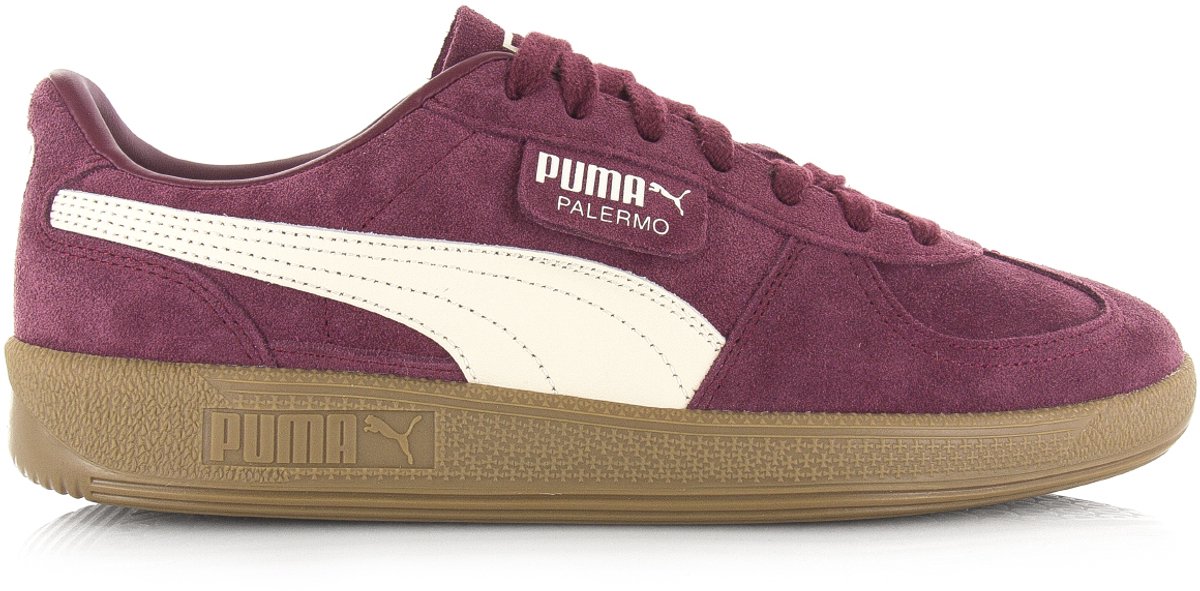 PUMA Palermo ruby shimmer alpine snow Rood