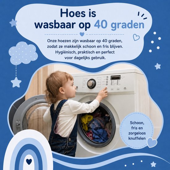 Ledikant-Baby-Princess Matras 60x120 x14 cm-SG25-Anti-allergische wasbare hoes met rits.