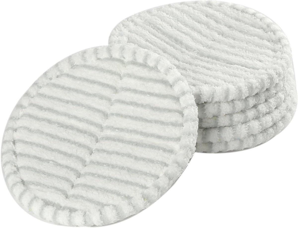 Dweilpads - Mop Pads - Vloeren Schoonmaken - Hardnekkige Vlekken - 21 cm - Grijs