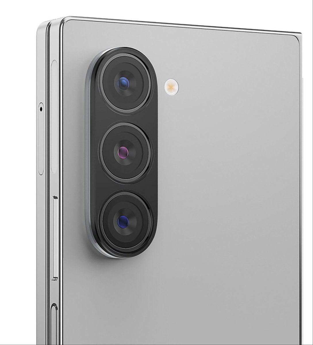 Dailygoody - Cameralensbeschermer - Lensbescherming - 360° bescherming - Zwart - Compatibel met Galaxy Z Fold 6 - 2 stuks