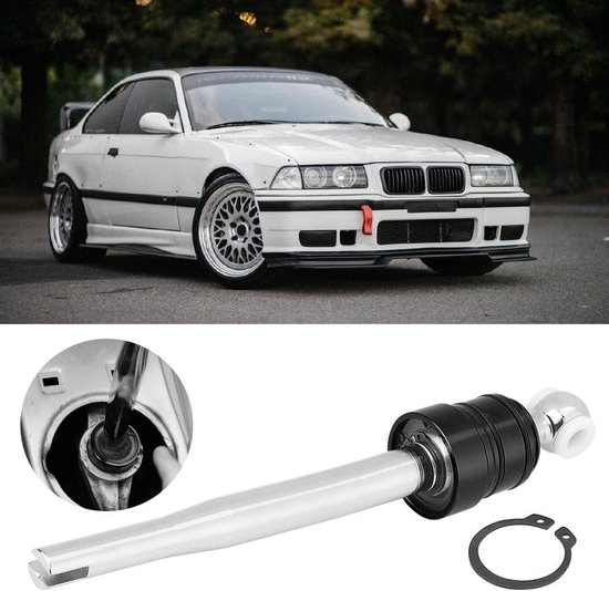 Short Throw Shifter - Snelle Schakelaar - Sportief Rijden - Verkort Schakelpad - 24.5 cm - Zwart — afbeelding 5
