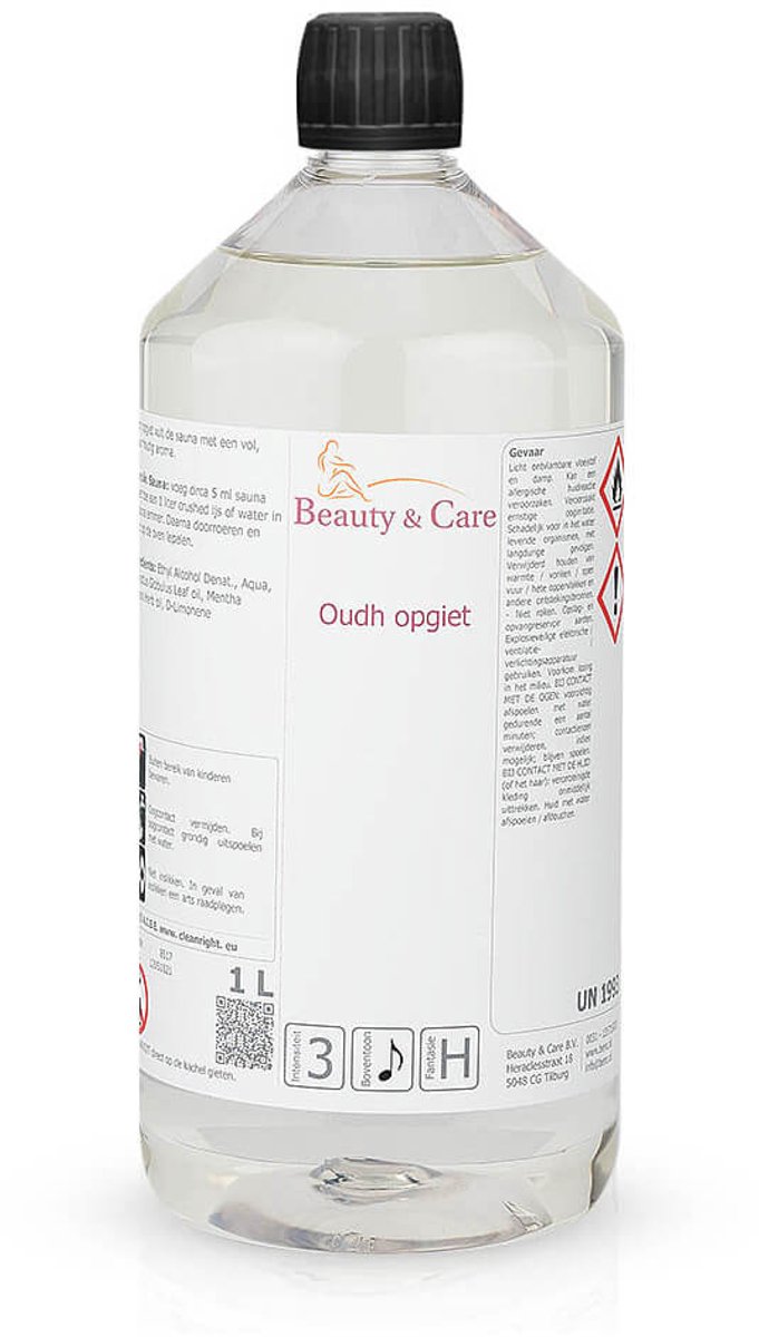 Oudh sauna opgietmiddel - Beauty & Care - 1 L. new