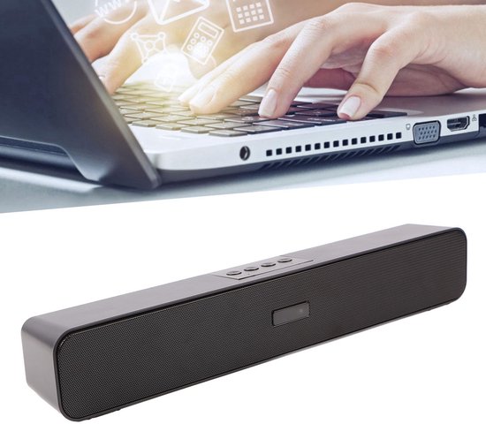 Allecto - Draadloze Bluetooth Soundbar - 4D HiFi Geluid - Ruisonderdrukking - Compact formaat - Geschikt voor Mobiele Telefoons - Ideaal voor TV en... — afbeelding 3