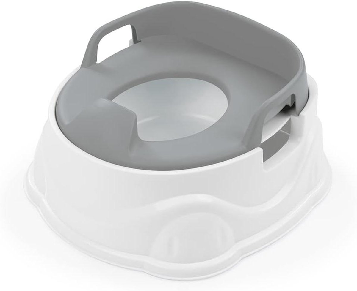 Plaspot met toiletbril - Zindelijkheidstrainer potje - Kind zindelijk maken - Drie functies in één