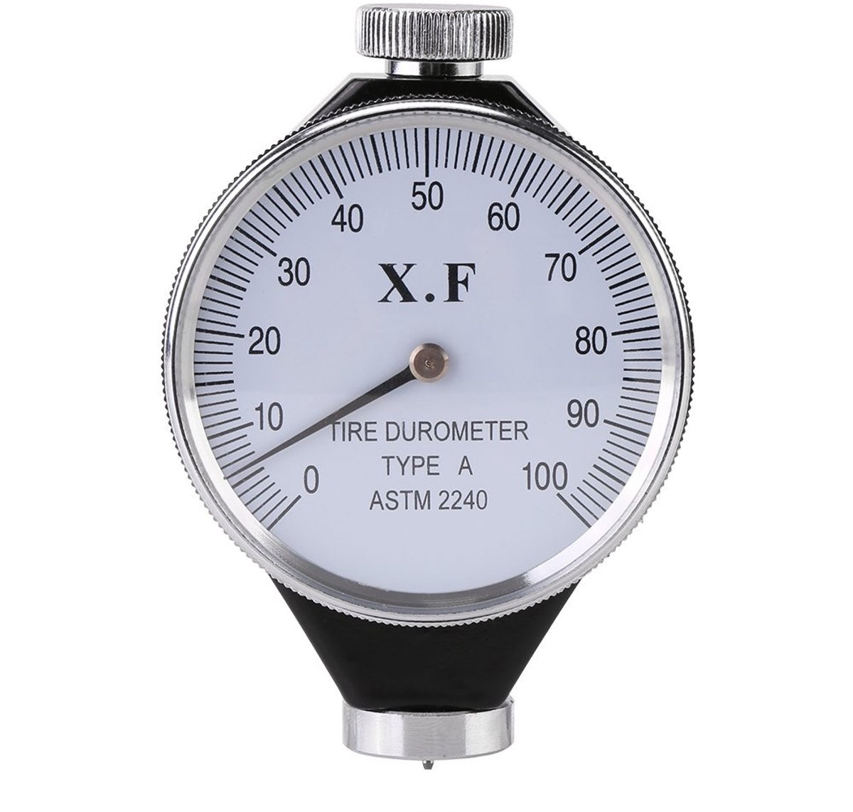 Allecto - Rubber Band Durometer Tester - Hardheidstestapparaat - Waterdicht - Type A - Rubber Hardheid Meter - Geschikt voor industriële toepassing...