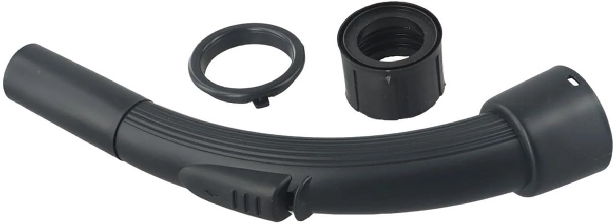 2 Stofzuigeraccessoires, slang, handgreep onderdelen vervanging, reserve stofzuigersteel, gebogen ABS-accessoires, gebogen slangeinde, geschikt voor Hoover, 32 mm