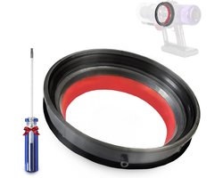 Stofopslagemmer, bovenste vaste afdichtingsring, geschikt voor Dyson V12 Detect Slim, V12 Digital Slim, V10 Slim, SV18, SV20, SV30 stofzuigeronderdelen, afdichtingsring met schroevendraaier