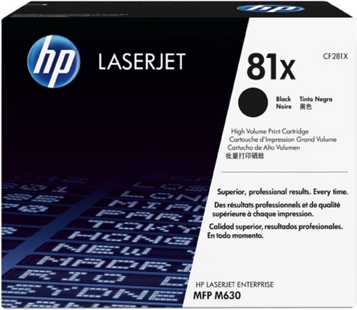 HP 81X CF281JC Black Contract Original LaserJet Toner Cartridge