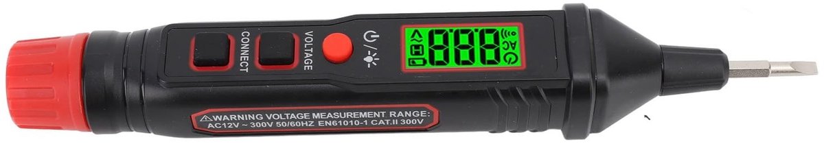 Dailygoody - Contactloze Spanningstester - Spanningsdetector - Draagbaar - NCV-pentype - Alarmfunctie - Brede Toepassing - Geschikt voor Elektriciens .