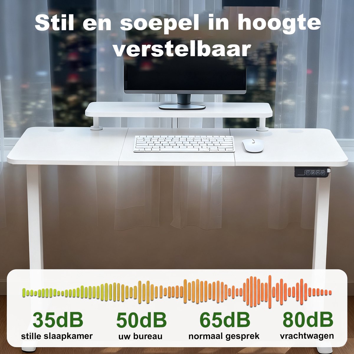AIMASON Elektrisch Verstelbaar Bureau 120×60 cm thumbnail 6