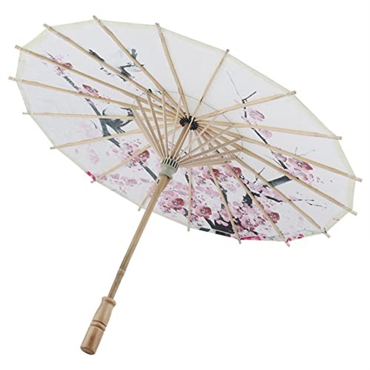 Dailygoody - Handgemaakte Chinese paraplu - Regendicht en kunstzinnig - Elegante en duurzame parasol - Oosterse stijl - Voor binnen en buiten - 55 cm