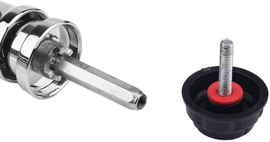 Dailygoody - Hengelmolen Handvat Vervanging - Baitcasting - Stevig Metaal - Rood, Goud of Zilver - Geschikt voor Daiwa - Perfect voor Hengelen — afbeelding 5