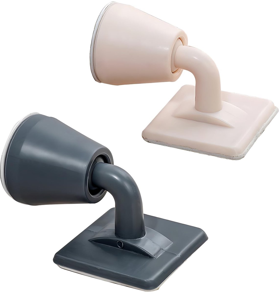 Dailygoody - Wandmontage Deurstoppers - Magnetische Deurstopper - Voor Bescherming van Deuren - 2 Stuks - Veiligheid - Effectieve Oplossing - Geschikt...