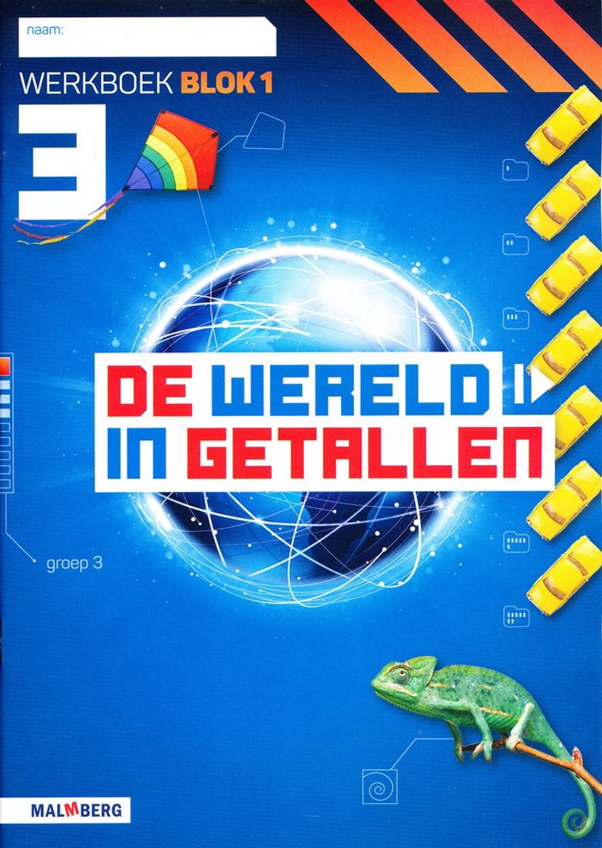 De wereld in Getallen versie 5 set Wb Blok 1 t/m 9 incl. toetsboek groep 3