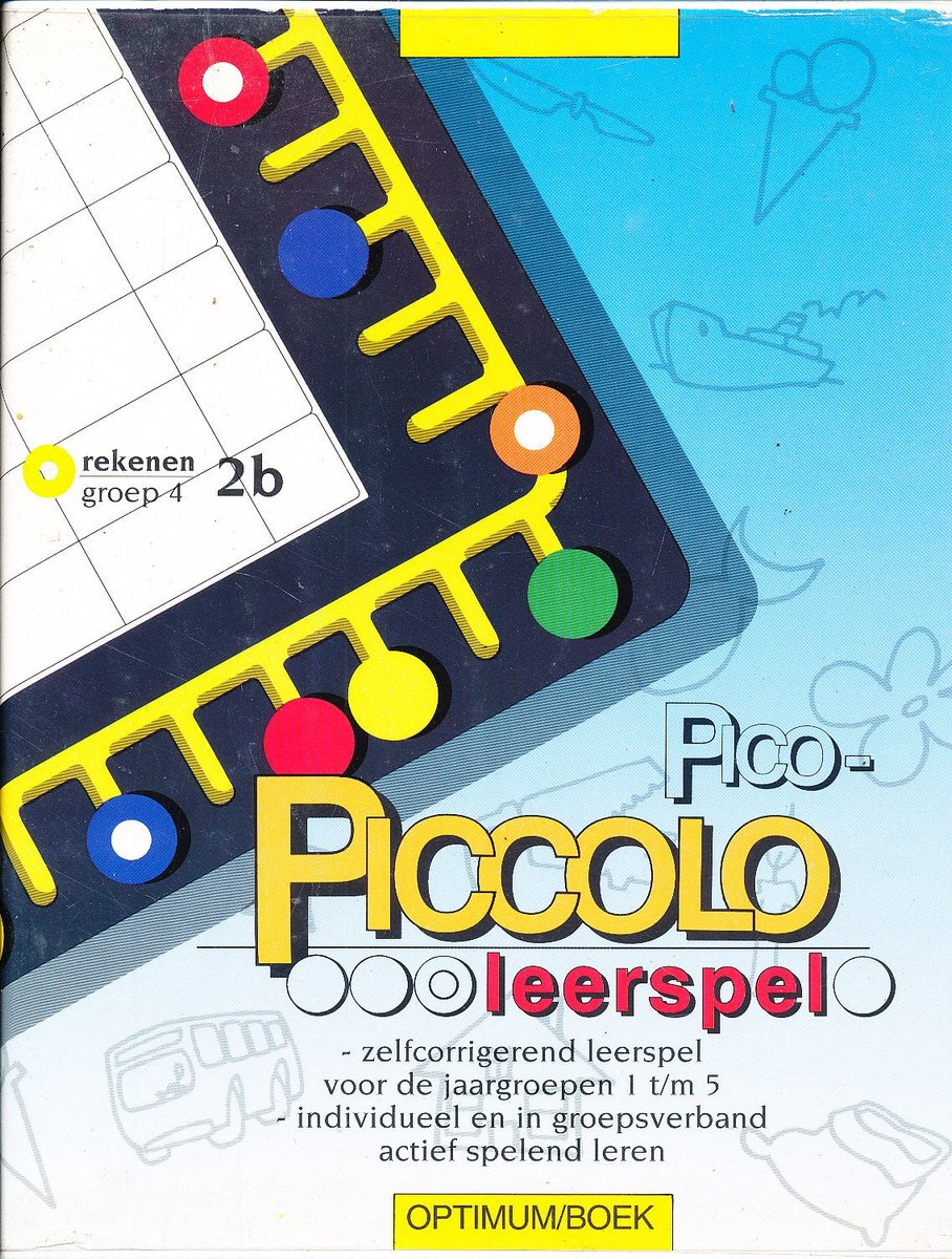 Pico Piccolo Rekenen 2B groep 4 (zie omschrijving)