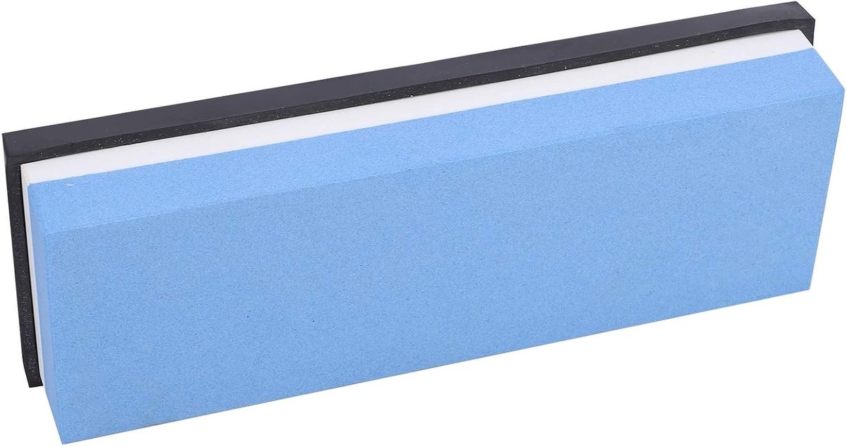 Dubbelzijdige slijpsteen met basis en meshoekgids voor nauwkeurig slijpen in de keuken, 2000/5000 korrelgrootte