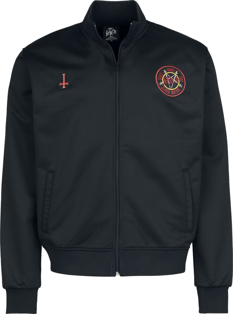 Slayer Soccer Trackjacket Heren Trainingsjas - zwart - 3XL